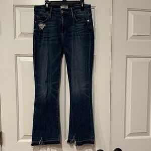 Frame Denim Women's Midnight Blue Flare Jeans